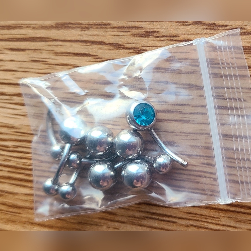 New Belly Button Rings 6pk